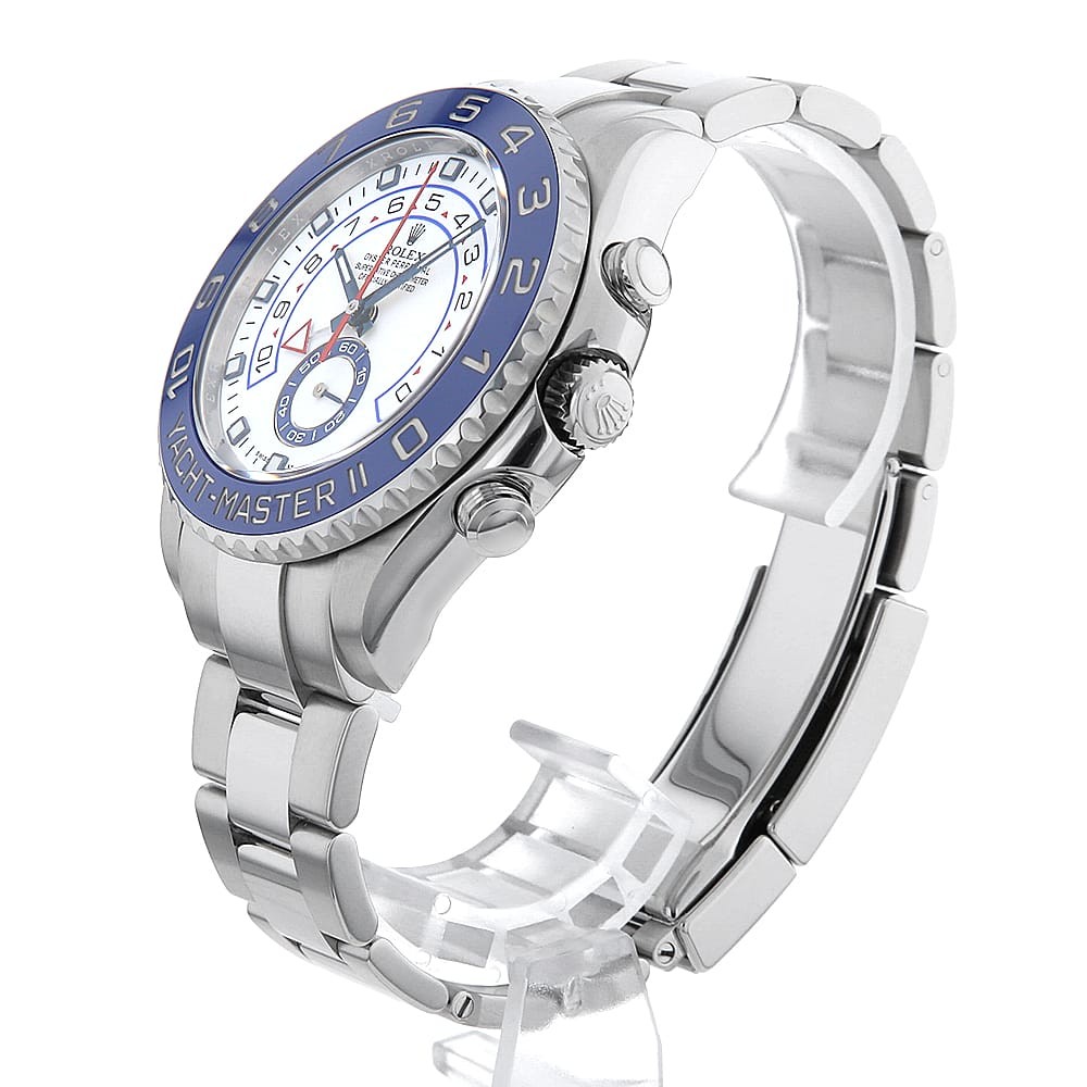 ROLEX Yacht Master II 116680 white Random Number second hand mens