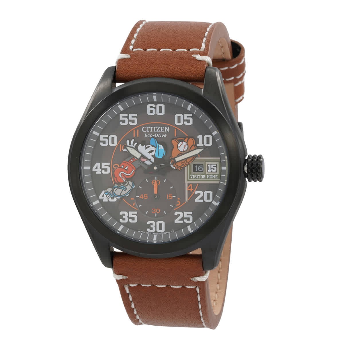 Citizen Black Dial Men’s Mickey Mouse Watch BV1089-05W