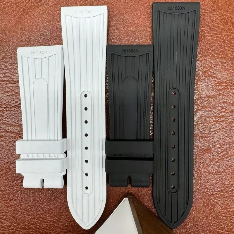 23/20 mm Replacement Rubber Watch Strap Fits Vacheron Constantin QUAI DE L’ILE