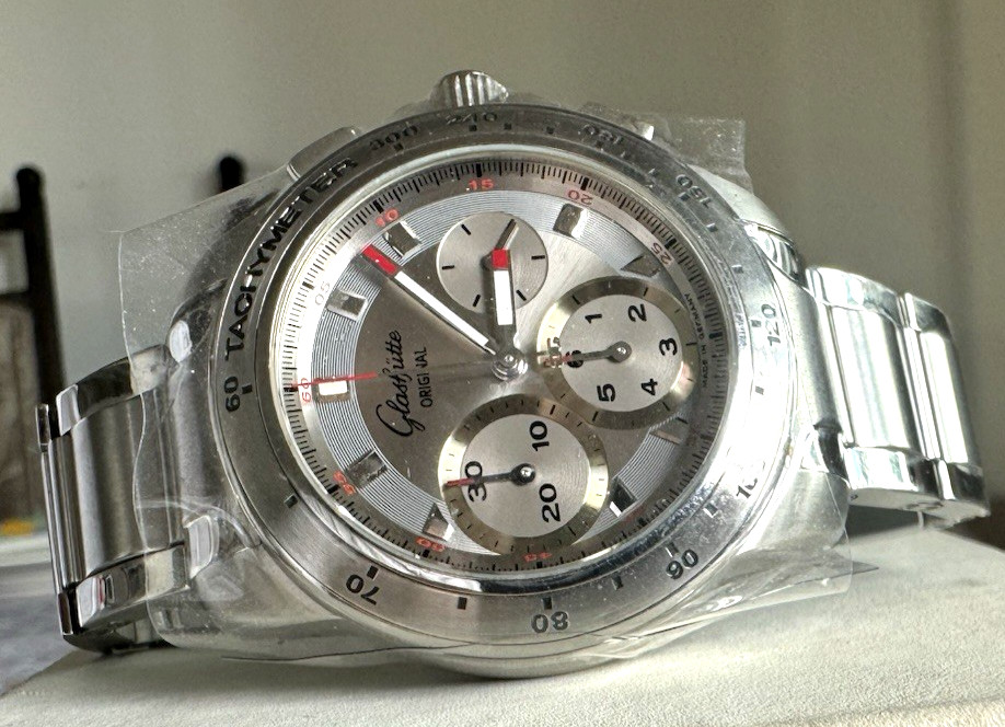 GLASHUTTE ORIGINAL SPORT EVOLUTION CHRONOGRAPH REF: 39-31-44-04-14 GERMANY UNUS