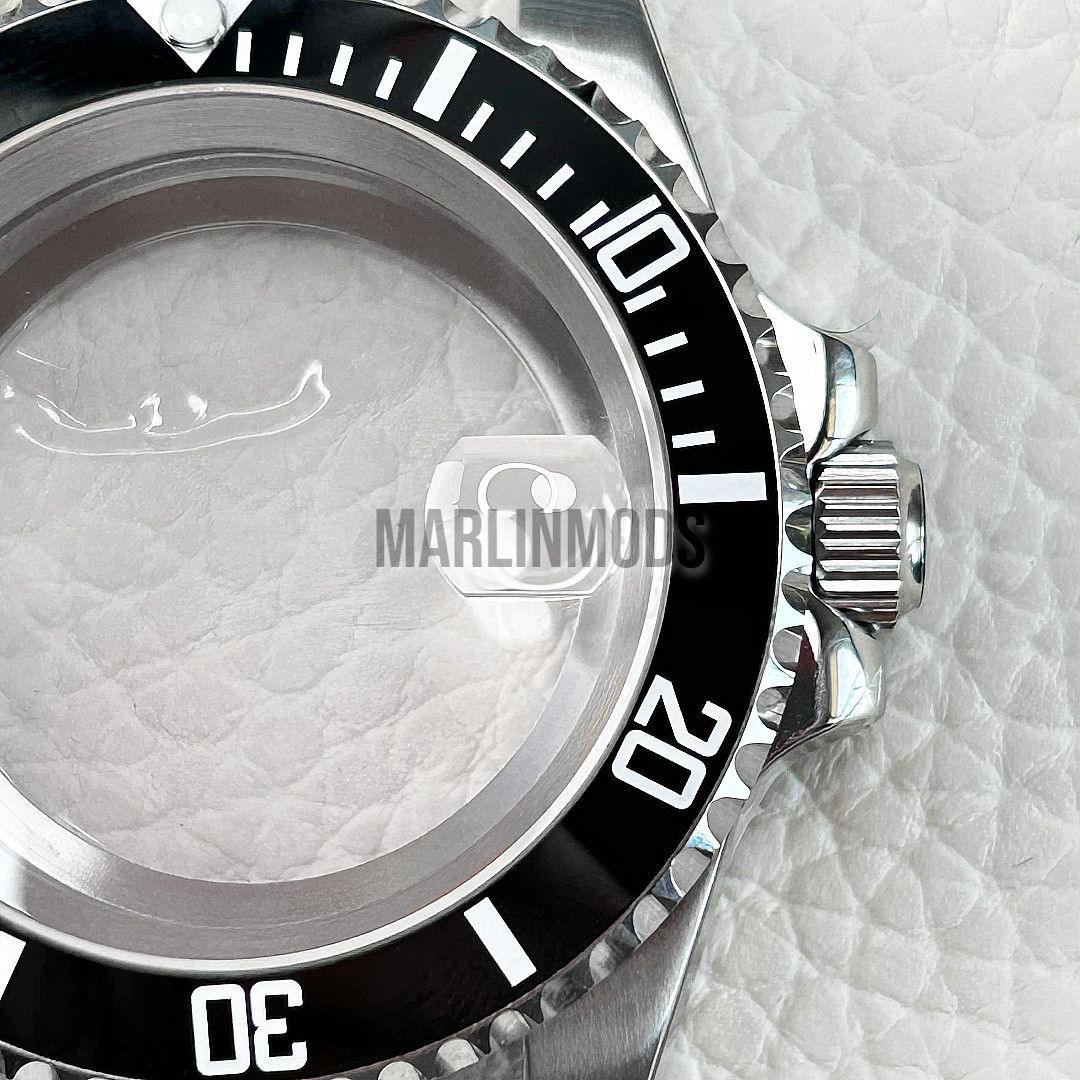 200M Waterproof 40mm SUB Dive Watch Case for NH35A NH34 GMT 120 Clicks Sapphire