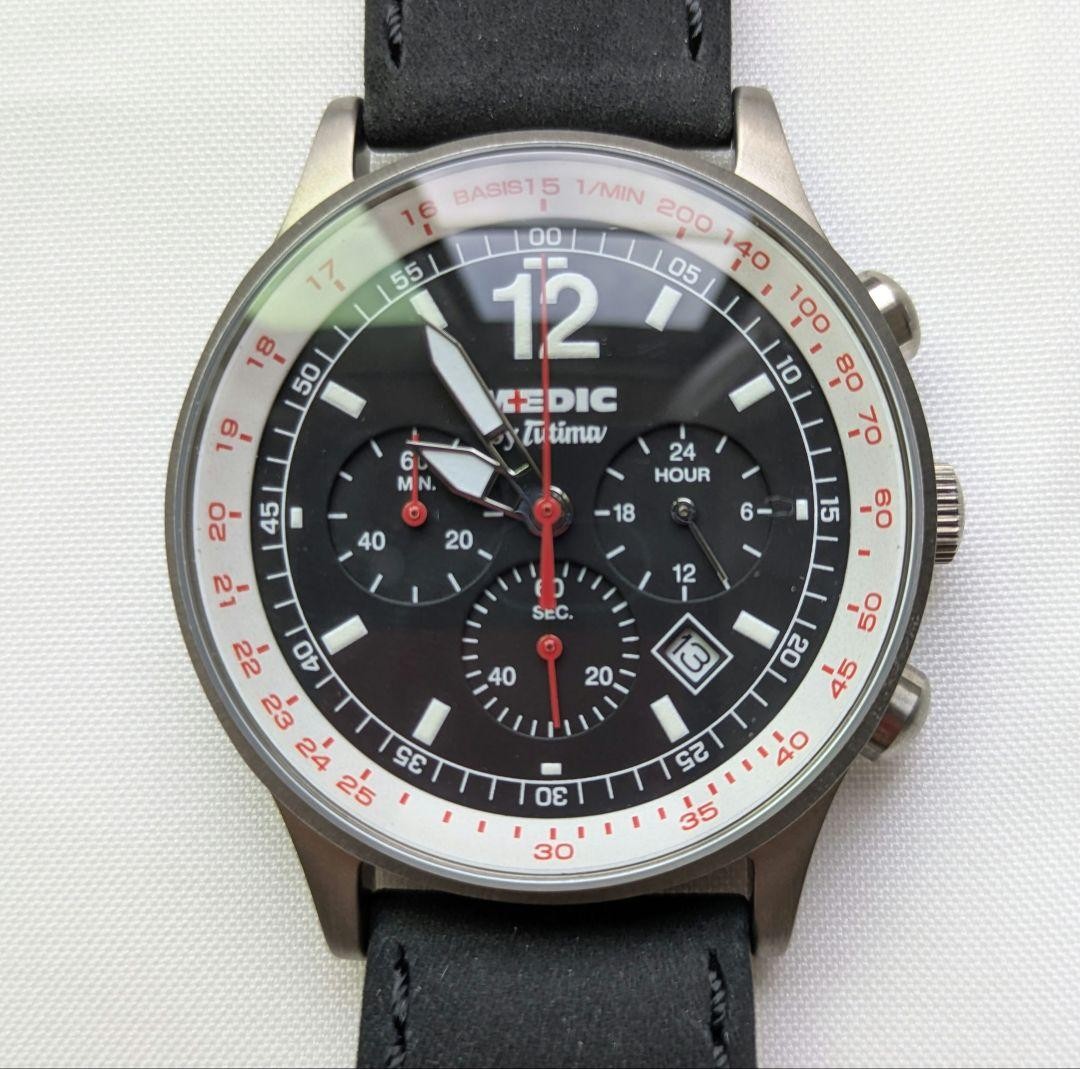 [Limited 200 pcs] Tutima MEDIC Military Chronograph Men’s Watch