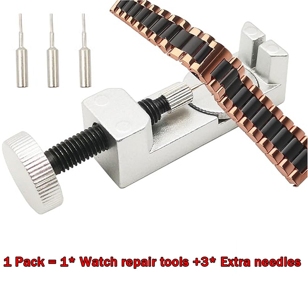 Metal Adjustable Watch Band Strap Bracelet Link Pin Remover Repair Tool Kit Lot