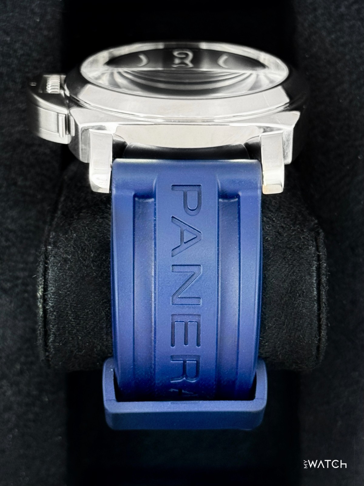 2023 Panerai Luminor Logo Blu Mare 44mm PAM01085 Stainless Steel Blue Dial
