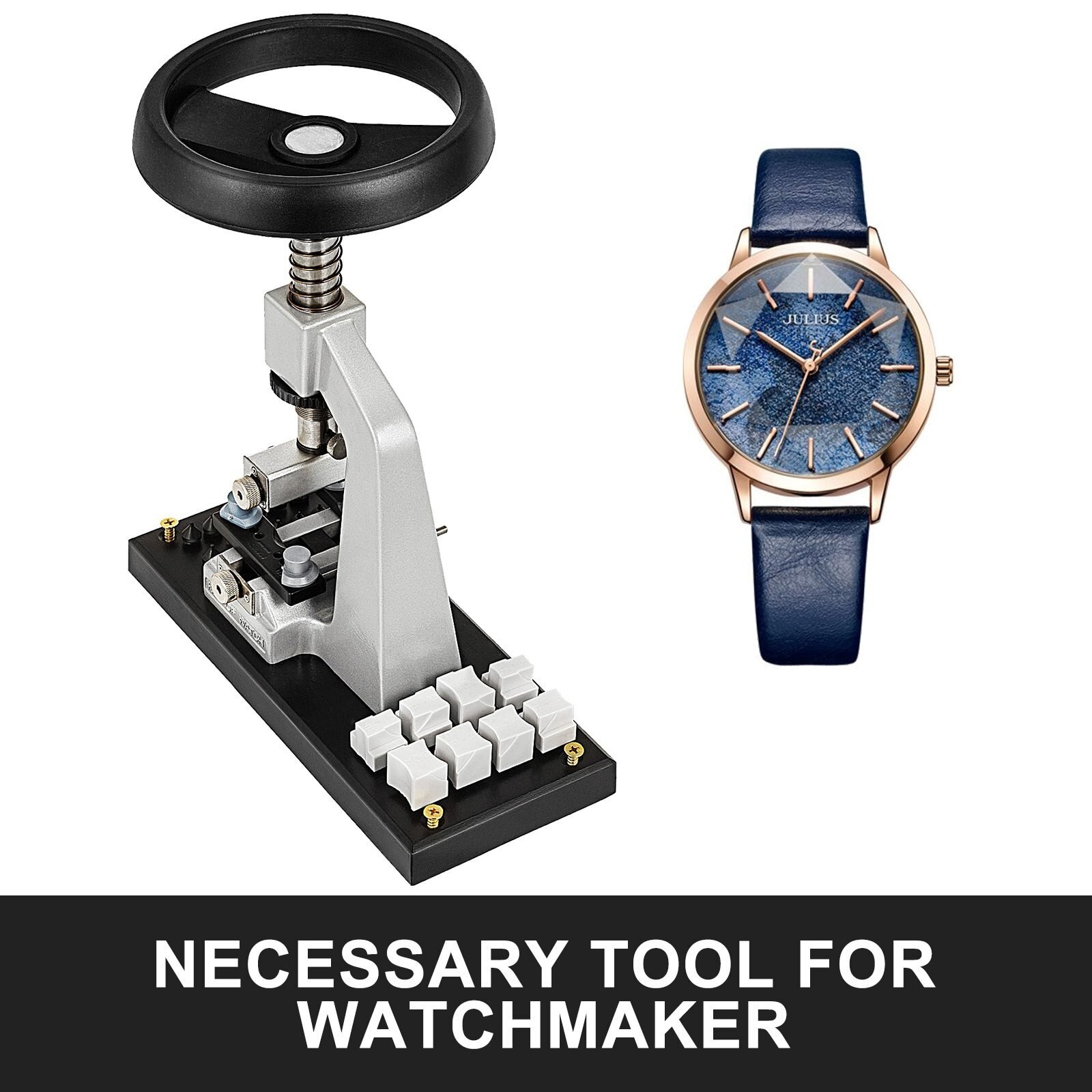 5700 Adjustable Watch Case Back Opener Unlock Caseback Machine Screw Watch Repai