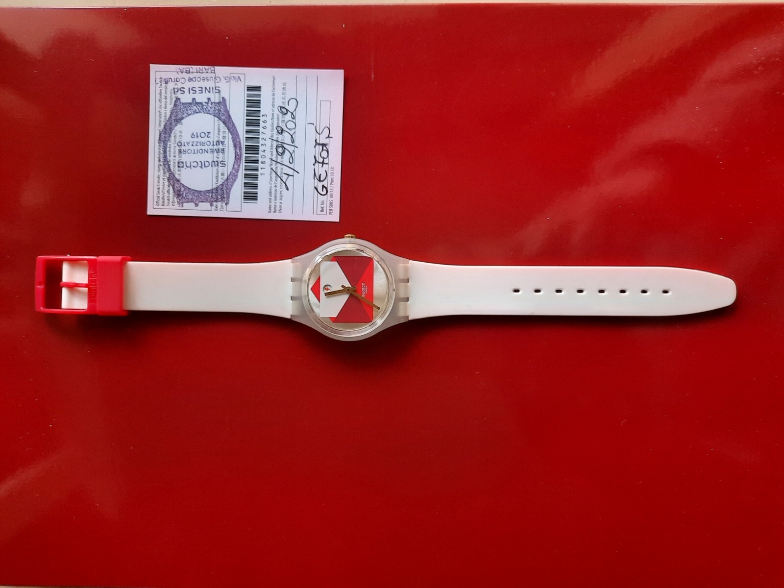 2020 Valentine’s Day Swatch Limited Edition Pieces No. 5020 Never Worn