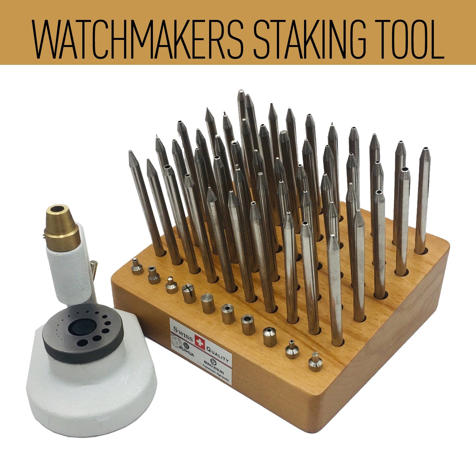 For Watch Repair Tool 5285 Watchmakers Staking Tool Set Accessories