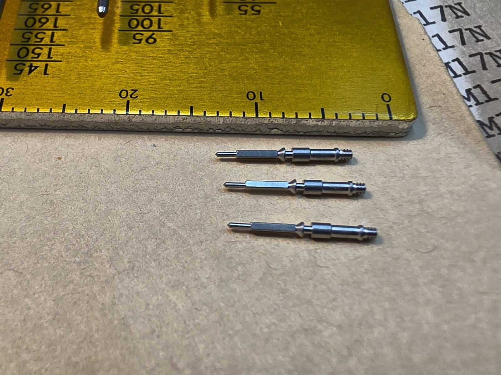 Lot Of 3 NOS Seiko 354421 Tap 10 Stems For Cases And Crowns As Shown