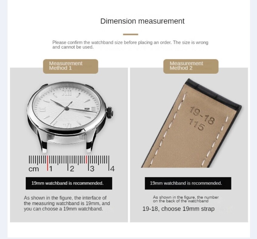 Premium Metal Bracelet Stainless Steel Watch Strap Band16/18/20/21/22/23/24/26mm