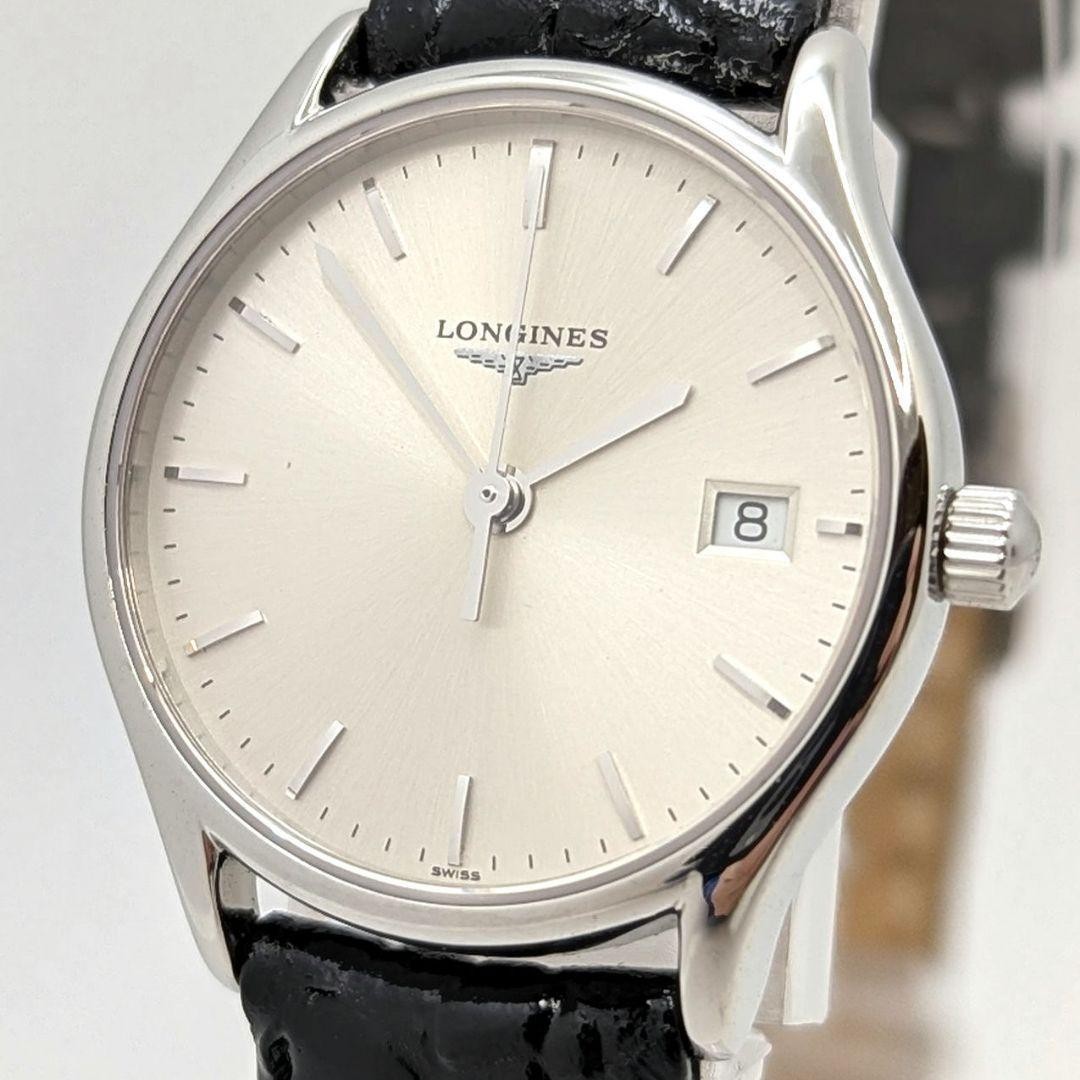 Longines Lyre L4.259.4 Silver Quartz Watch Men Japan 0713635