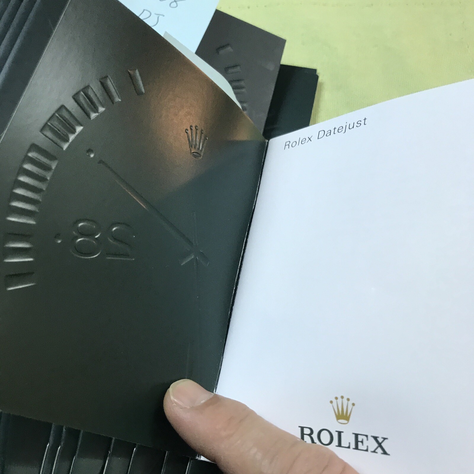 Rolex Datejust Booklet 2000-2012. Choose Year . Buy More Save More❗️English ‼️