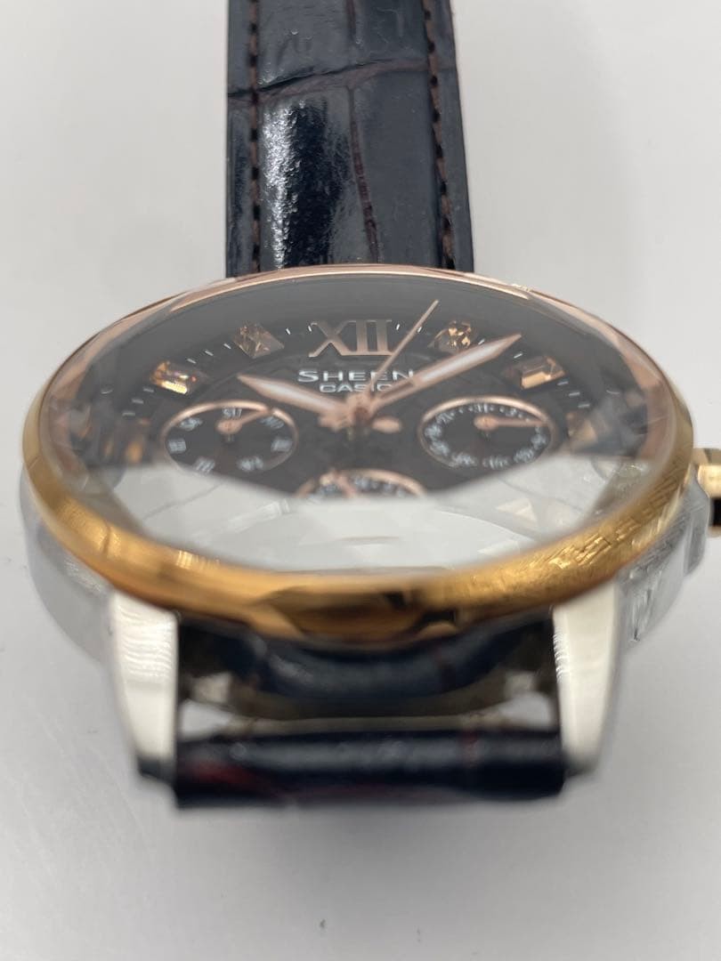 [Rare item, battery replaced] Casio SHE-3029GLJ Ladies’ Watch, Excellent Con
