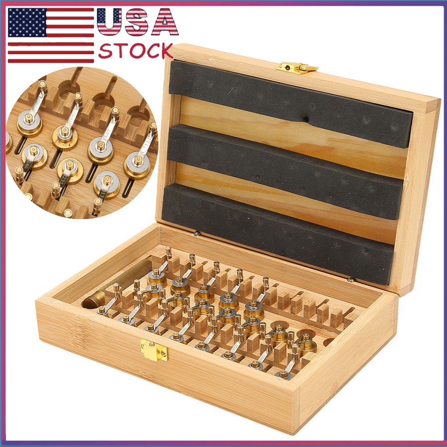 Watch Repair Tools Mainspring Winding Twist Winder Main Spring Handle Tools US