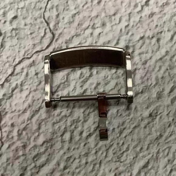 Jaquet Droz leather strap with brushed steel pin buckle 18mm