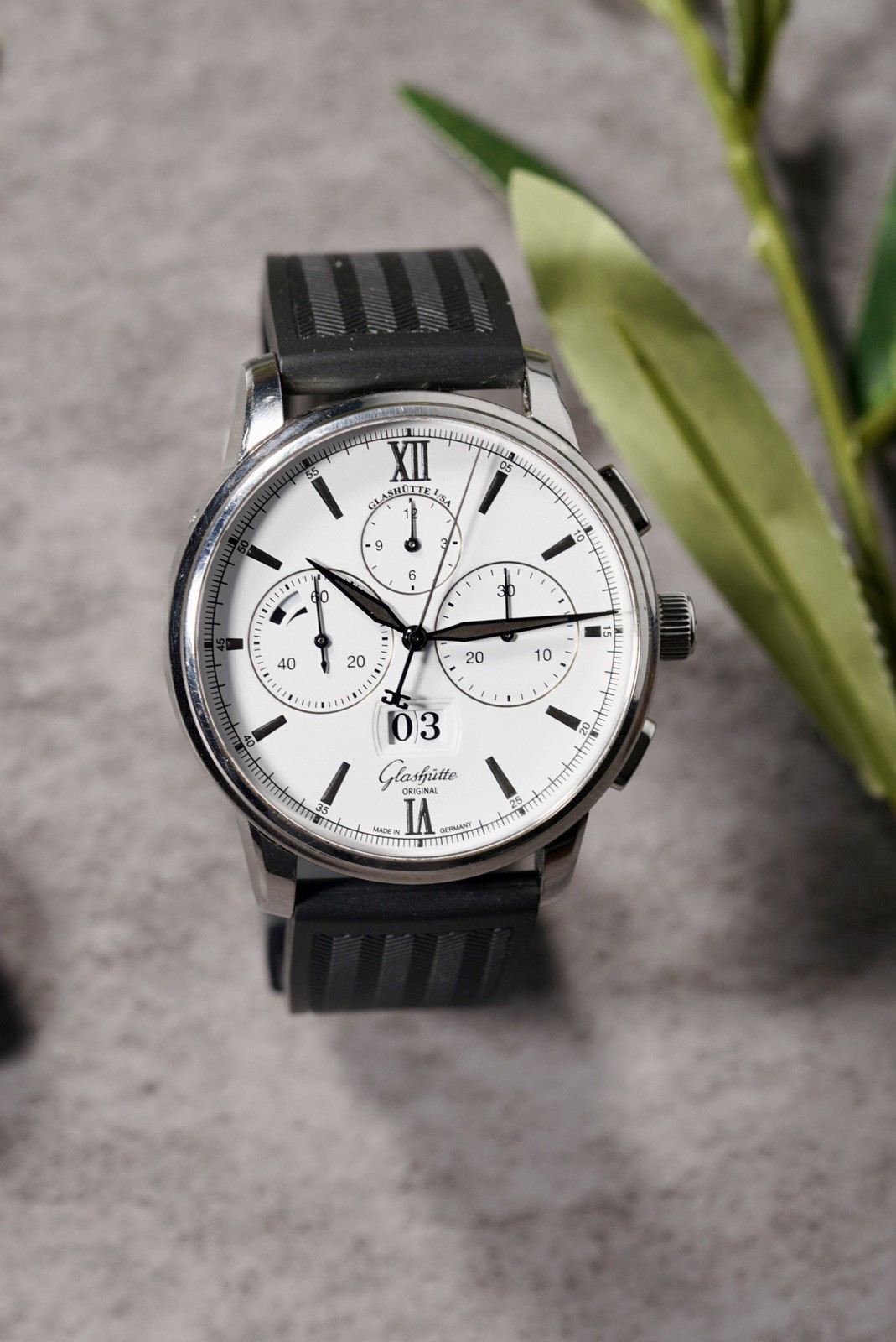 Glashütte Original Senator Chronograph Panorama Date 1-37-01-05-02-33