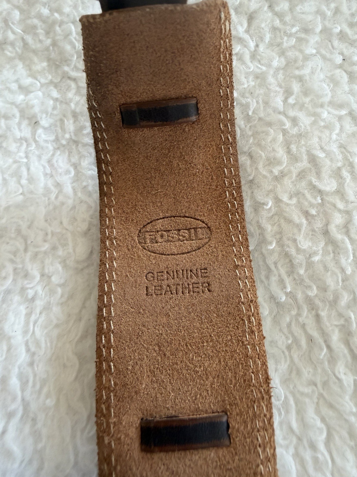 Fossil Men’s Steampunk Watch With Leather Band