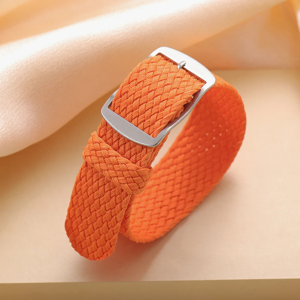 14Mm 16Mm 18Mm 20Mm 22Mm Nylon Woven Canvas Watch Band for Perlon for Omega Stra