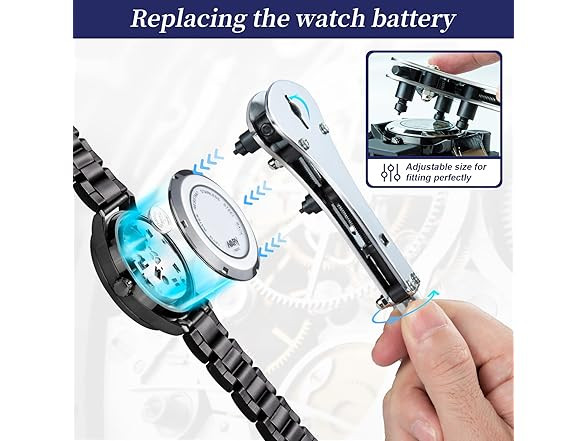 Eventronic Professional Watch Repair Kit & Battery Replacement Tool Set – NEW