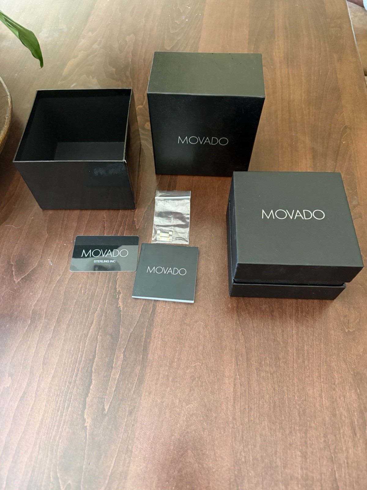 Movado TC 40mm Stainless Steel and Gold Tone Wristwatch ($1495 MSRP)39.1.20.1209