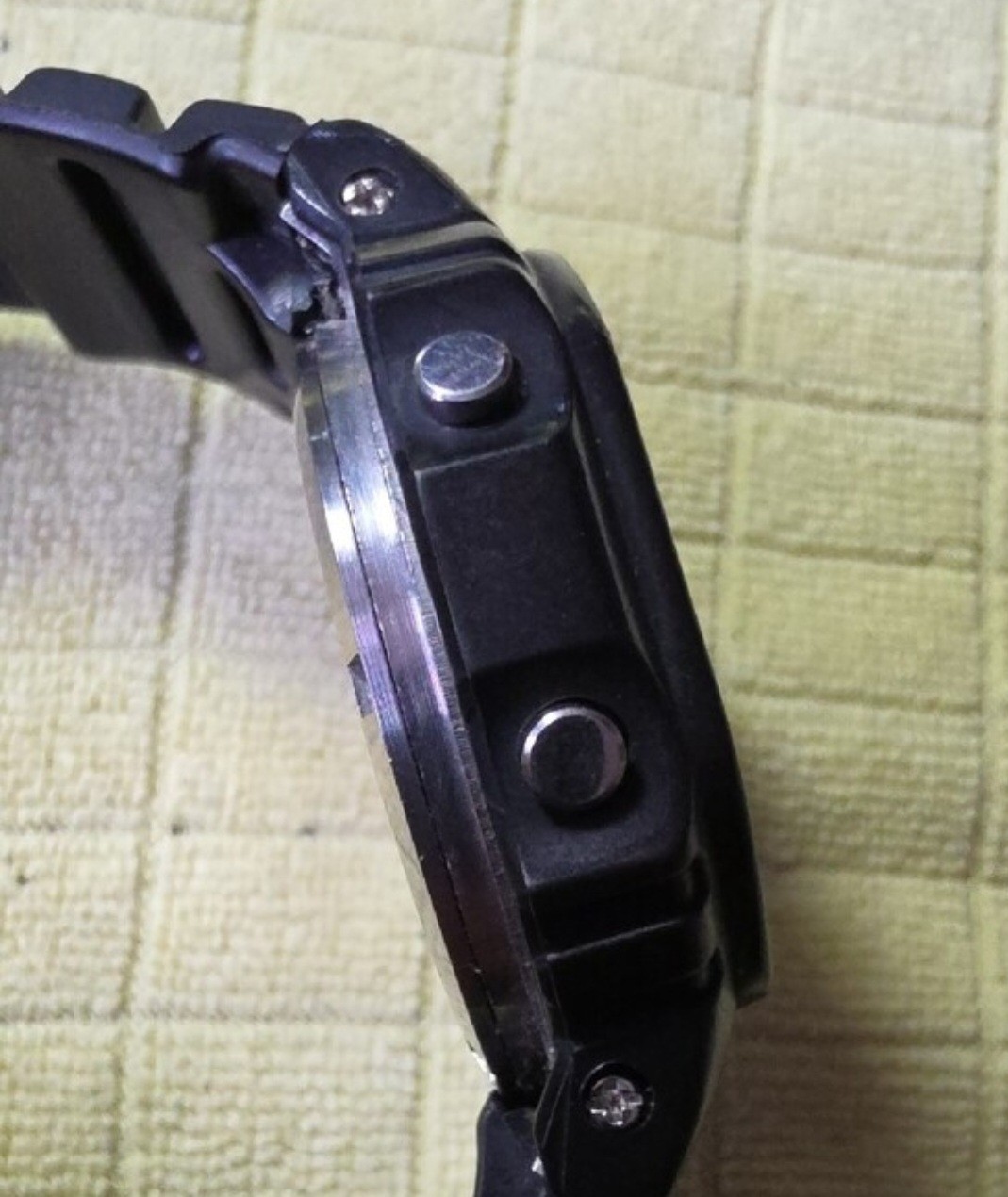 Vintage Casio G-Shock DW-5600C (Module 901) Japan H Screwback — Org 141 F8 Band