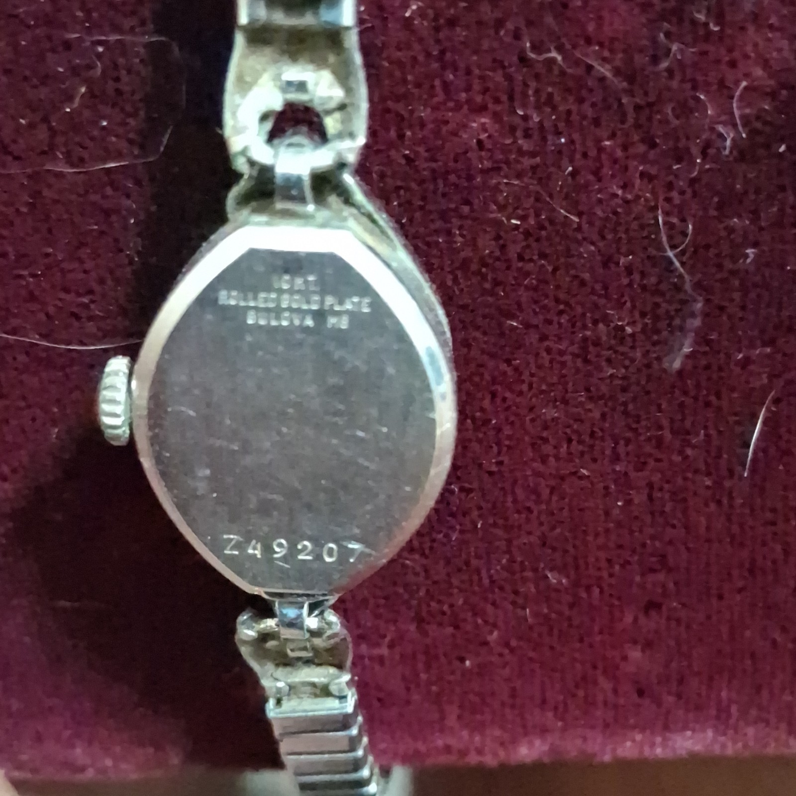 Bulova Swiss Made Vintage Women’s Oval Silver Dial Manual Bangle Watch 15mm