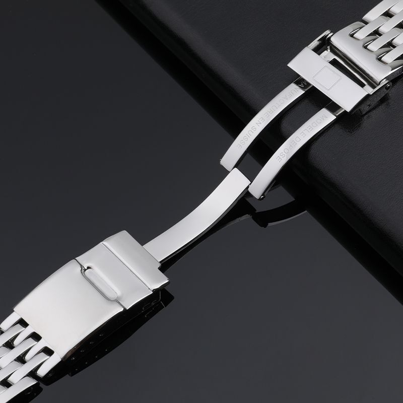 22mm 24mm Steel Bracelet Strap Fits Breitling AVENGER NAVITIMER SUPEROCEAN