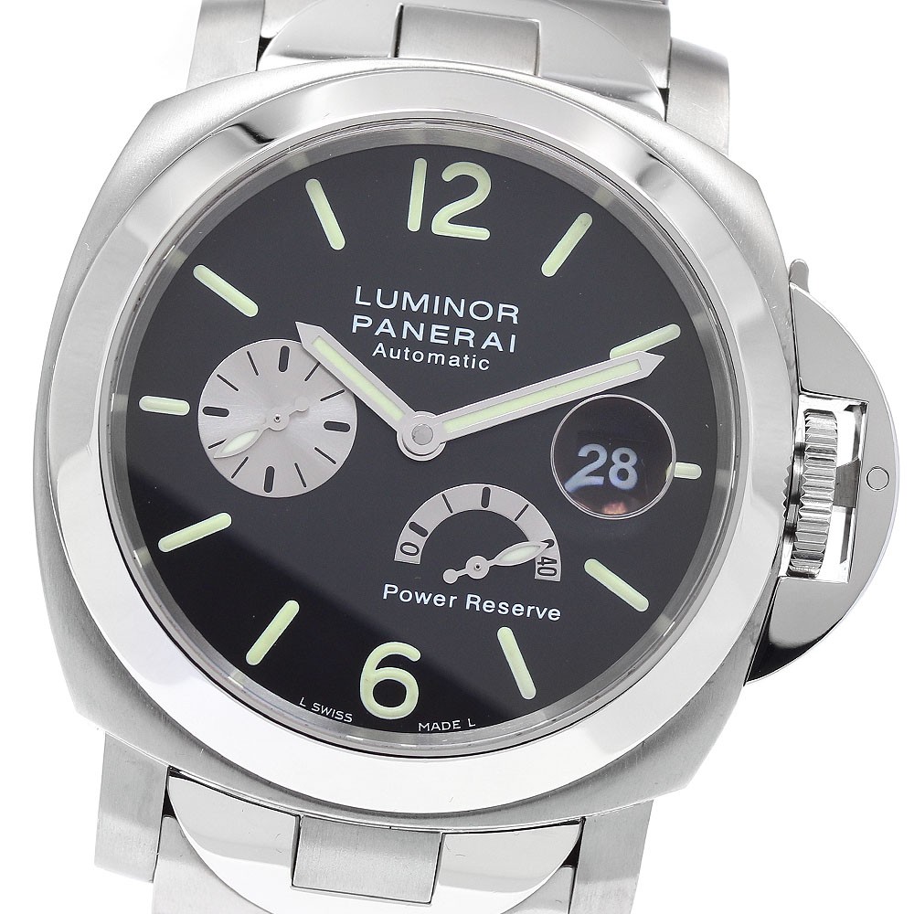 PANERAI Luminor PAM00171 Power reserve black Dial Automatic Men’s Watch_930694