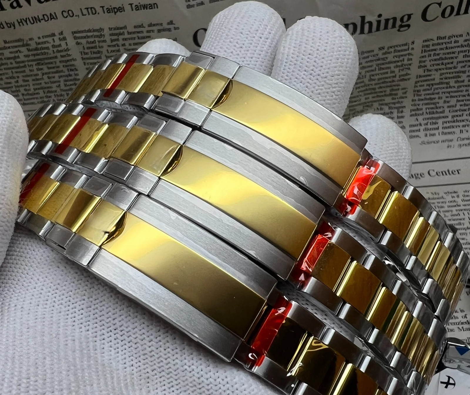 20mm 21mm AAA 904 Bracelet Watch Band Strap Fits Rolex Submariner 41mm 126610