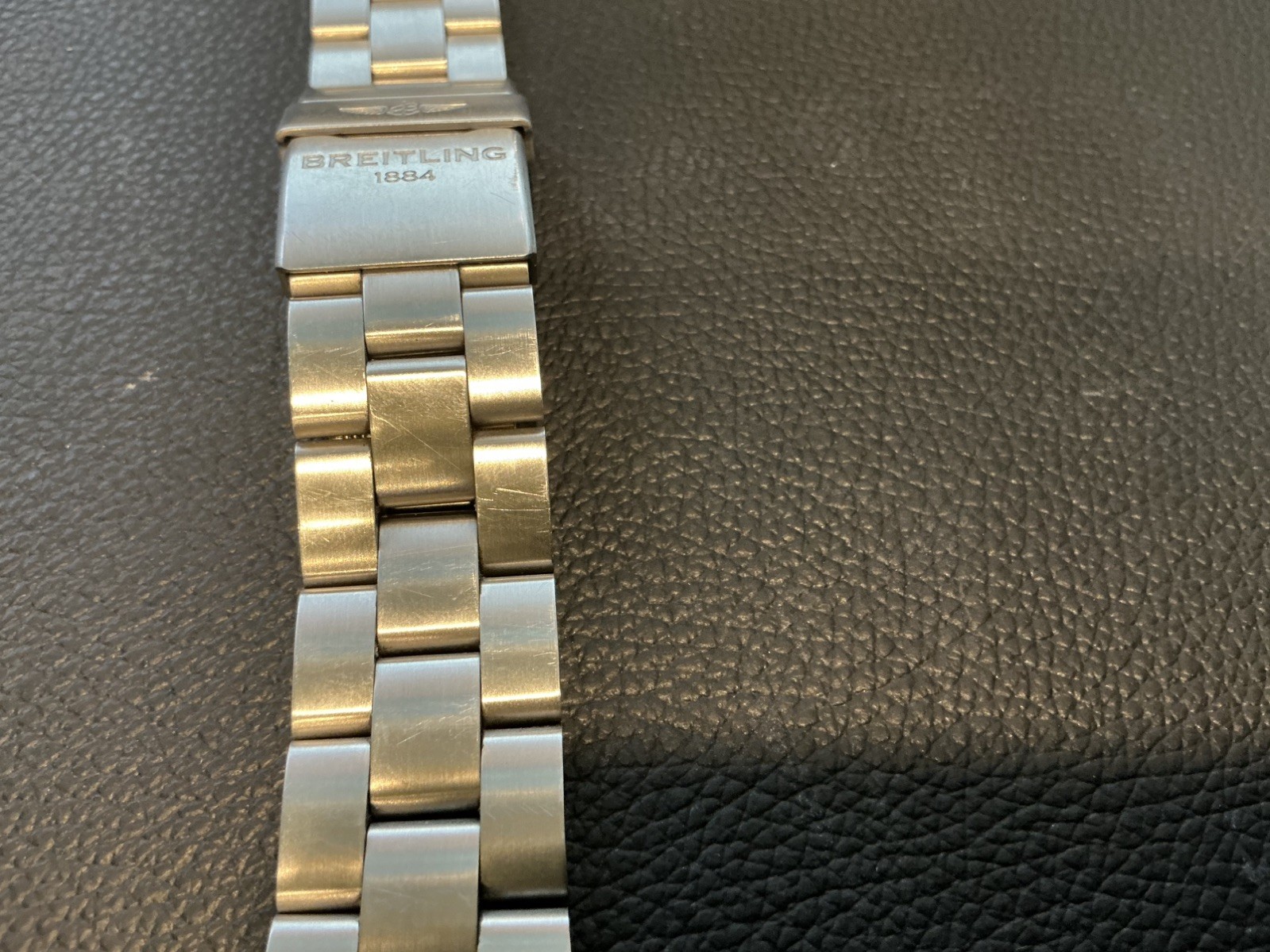 100% AUTHENTIC BREITLING COLT BRUSHED STEEL BRACELET 22-20mm 157A