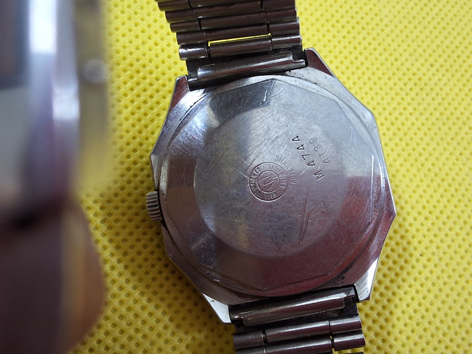 Vintage West End Sowar Prima Automat Wrist Watch Day/Date 36mm Swiss Made.