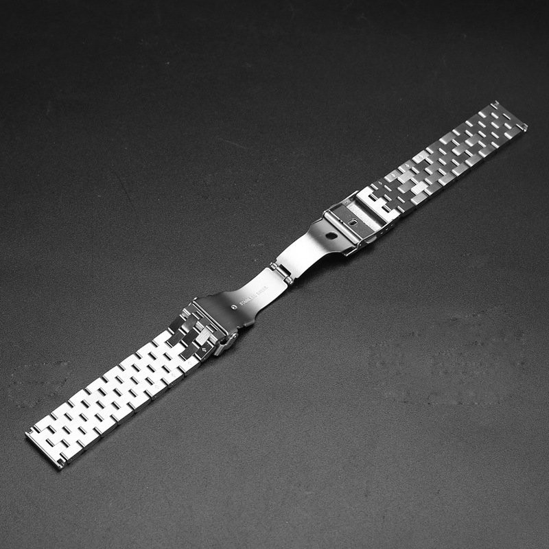 18-24mm Solid Brushed Stainless Steel Watch Strap Band Smart Watchband US Stock