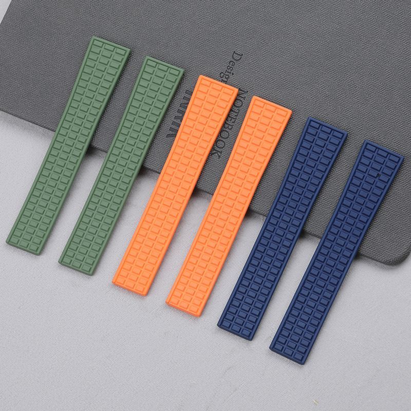 19mm Fluorine Rubber Watch Band Strap Fits Patek Philippe Aquanaut 5067A-001