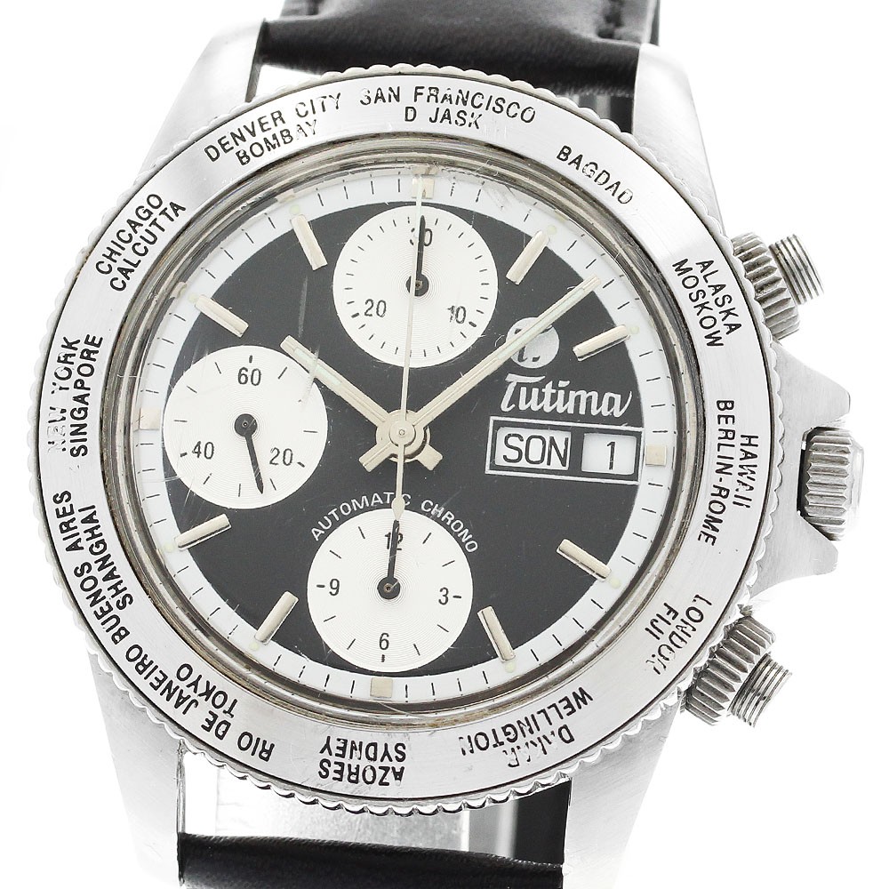 TUTIMA Barjou 7750 793 Chronograph day date Automatic Men’s Watch_919476