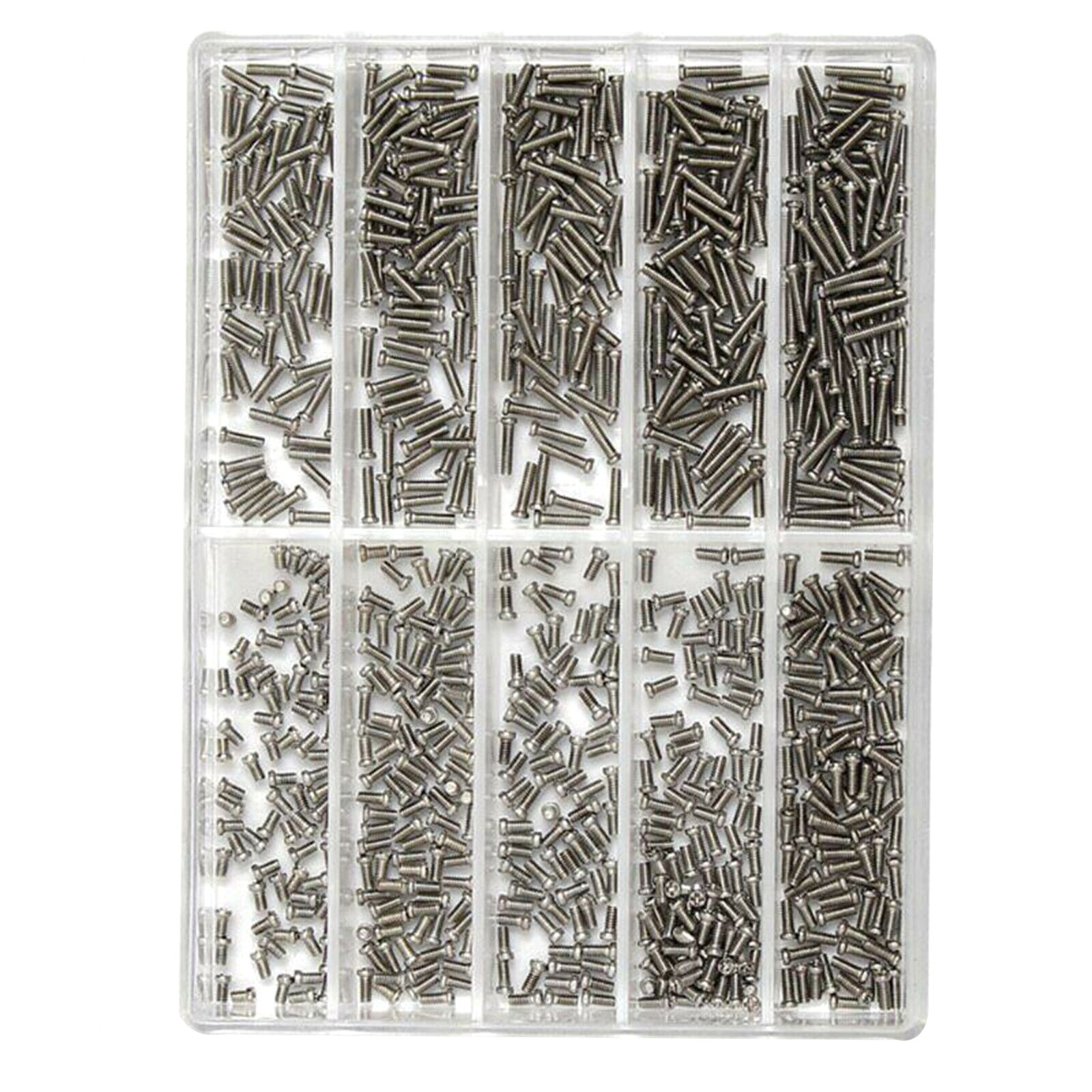 0.16-0.6cm Steel Watch Back Cover Cross Screw Assortment Watchmaker Repair Tool