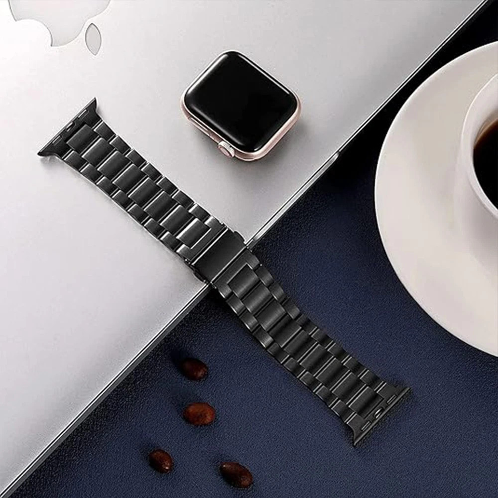 Apple Watch Band Stainless Steel iWatch Strap 38 40 41 42 44 45mm for All Series