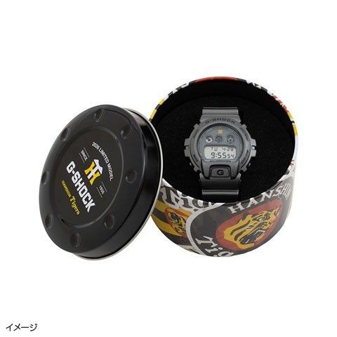 Hanshin Tigers G SHOCK 2026 DW 6900HT26 8JR Collaboration Model Black