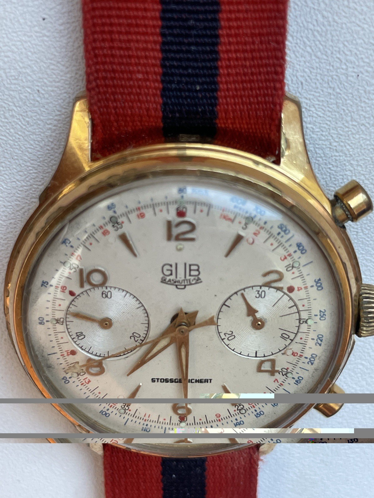 Vintage GUB Glashutte Stopwatch
