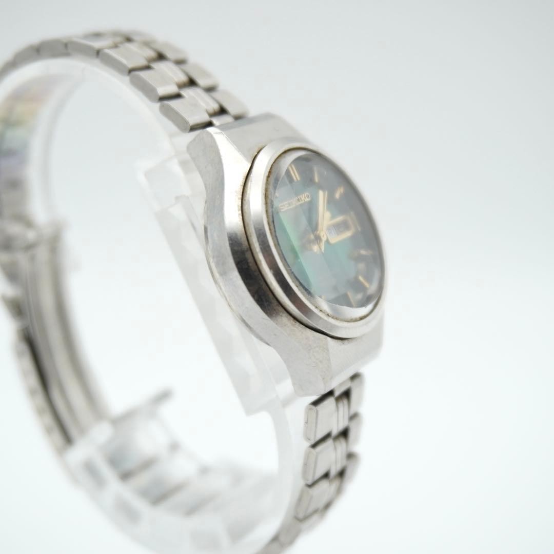 SEIKO 2706-0260 Green Dial Ladies Automatic Watch