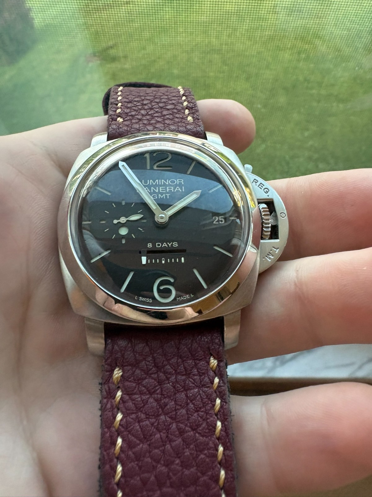 Panerai Luminor Men’s Black Watch – PAM00233 Dot Dial
