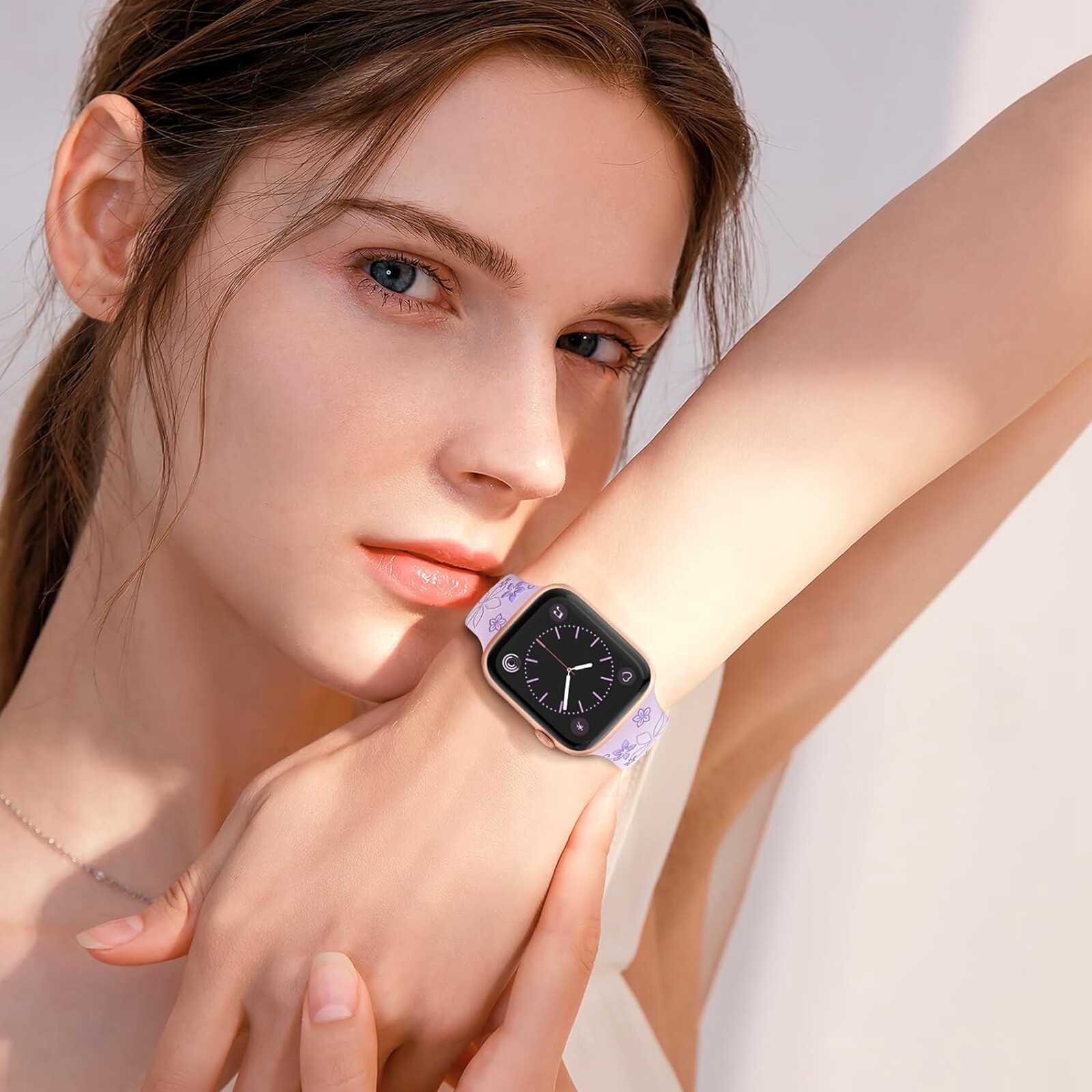 Silicone Band Strap for Apple Watch 9 8 7 6 5 4 SE iWatch 38/40/41/42/44/45/49mm