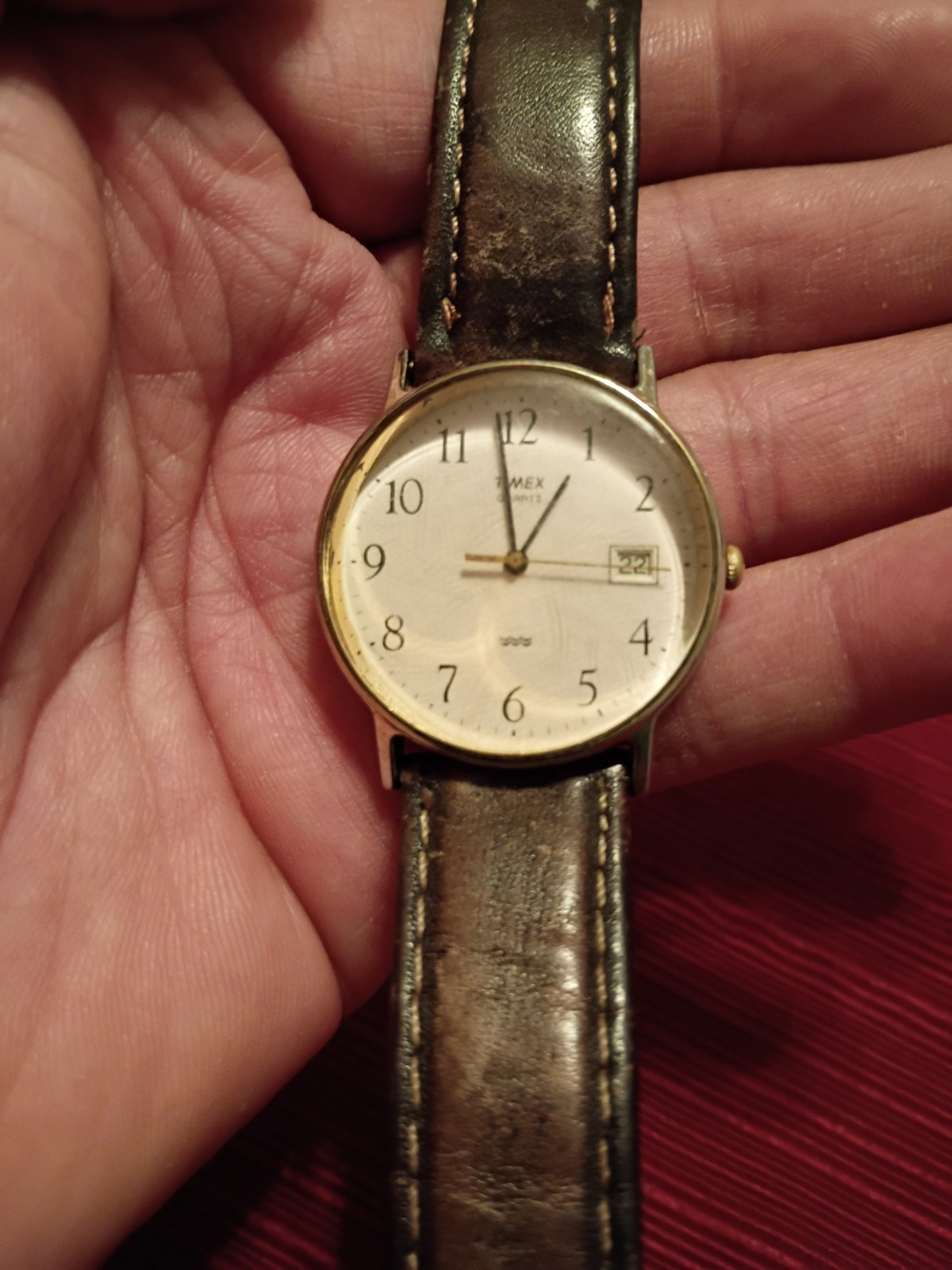 Timex Vintage Quartz Men’s Watch Date, Functional And Working