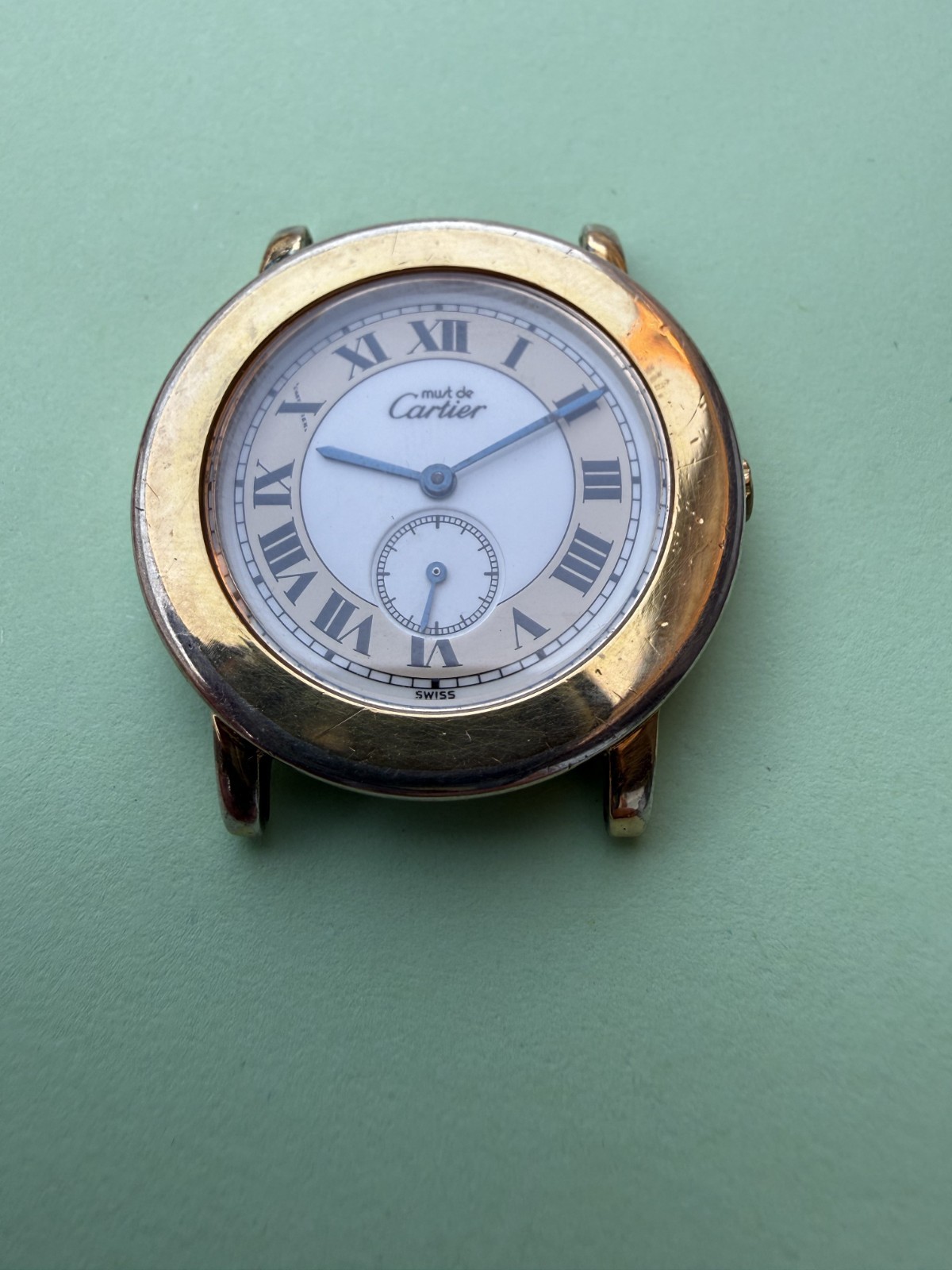 Cartier Ronde Quartz Vermeil – Watch onlySpares & Repairs