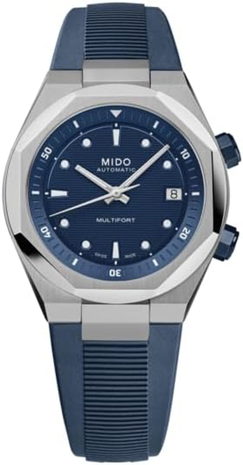 Multifort 8 Two Crowns Swiss Automatic Men’s Watch – 40mm Steel Elegance