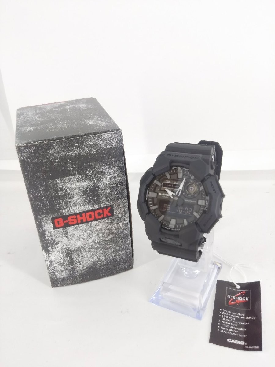 G-Shock CASIO A 010 1A1 Analog Digital 10 Year Battery Big Case Series Black