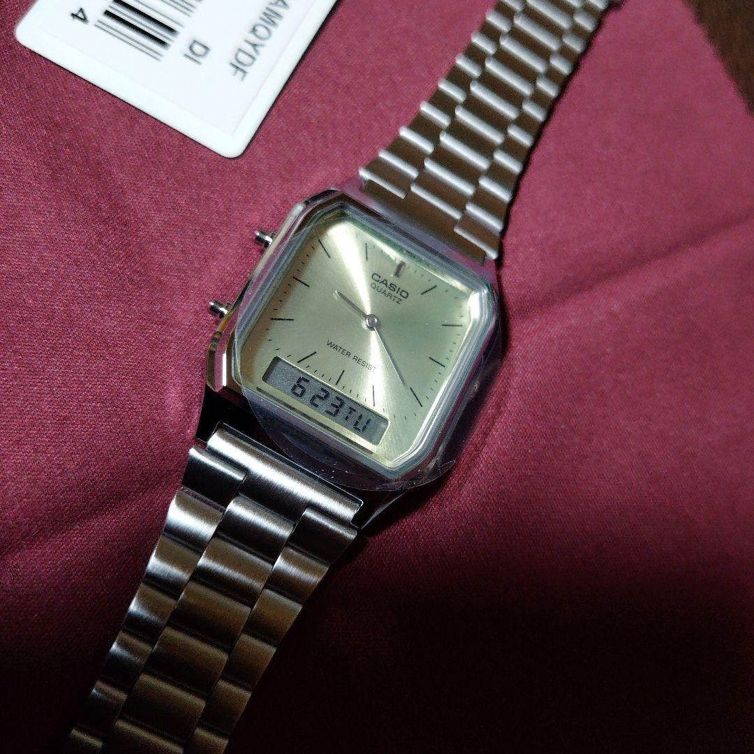 Brand new, unused ^_^ CASIO AQ-230A-9MQYDF Yellow Dial
