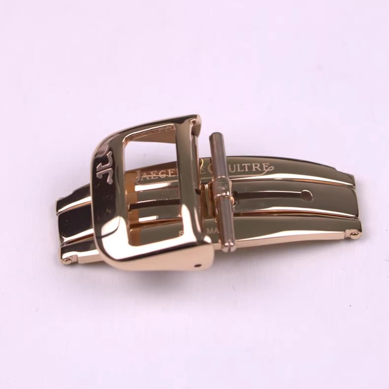 Fits Jaeger LeCoultre 16 18mm Deployment Butterfly Watch Straps Clasp Buckle