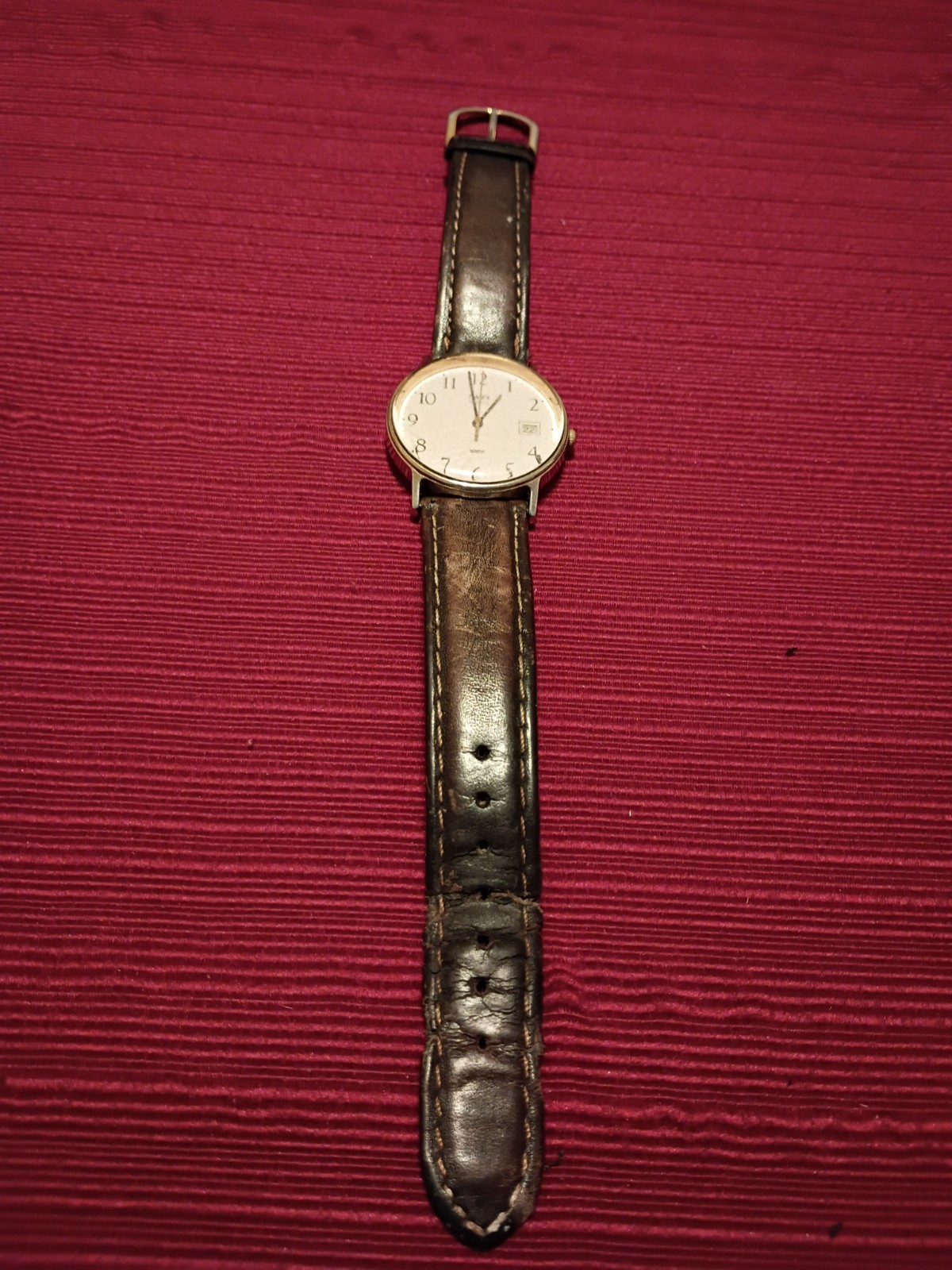 Timex Vintage Quartz Men’s Watch Date, Functional And Working