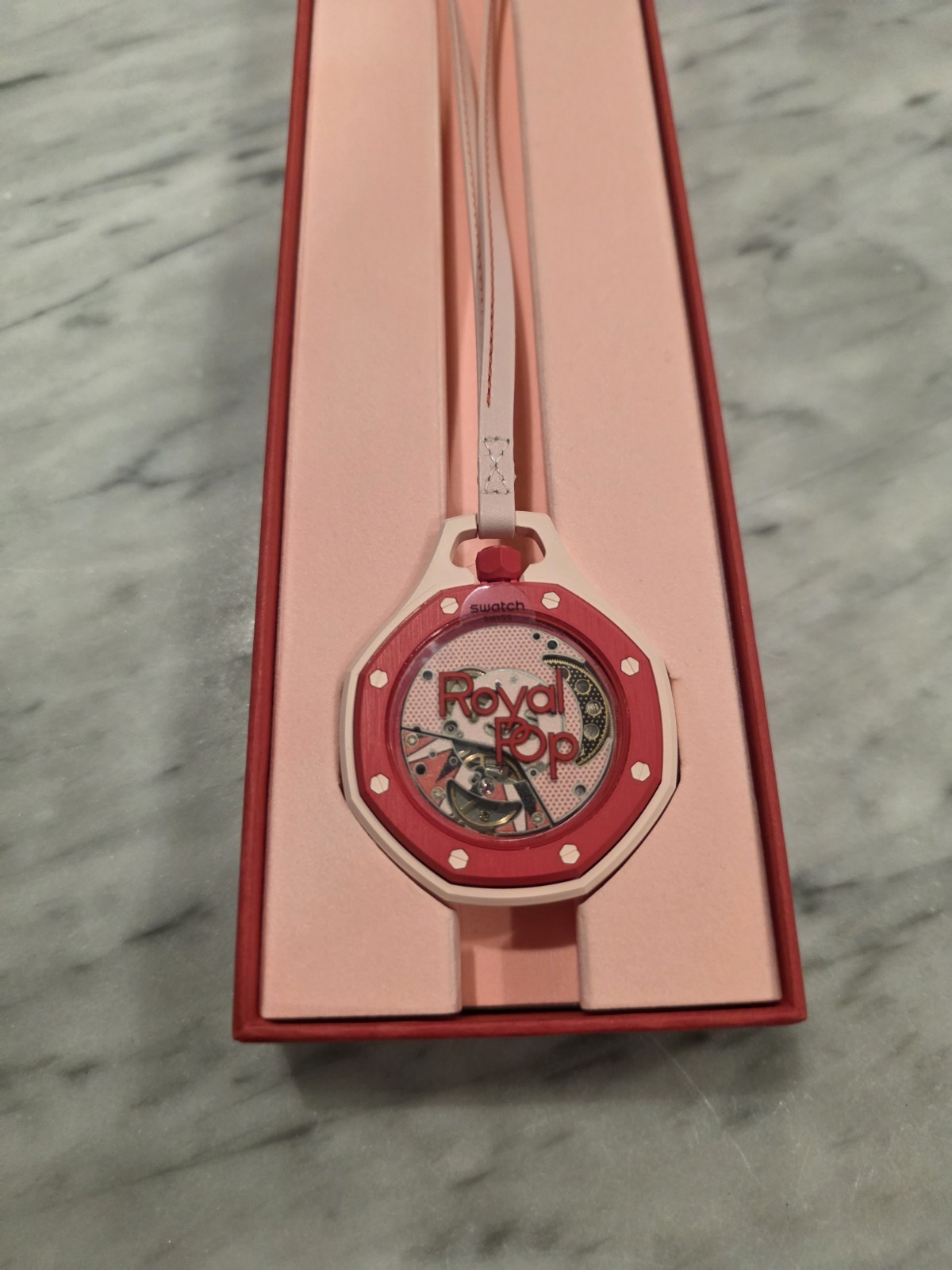 Brand New Swatch × AP Royal Pop “Otto Rosso” ✅️ 100% AUTHENTIC