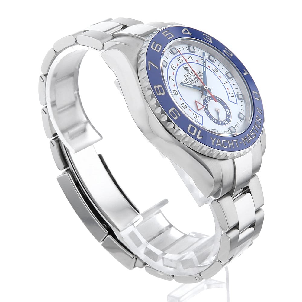 ROLEX Yacht Master II 116680 white Random Number second hand mens