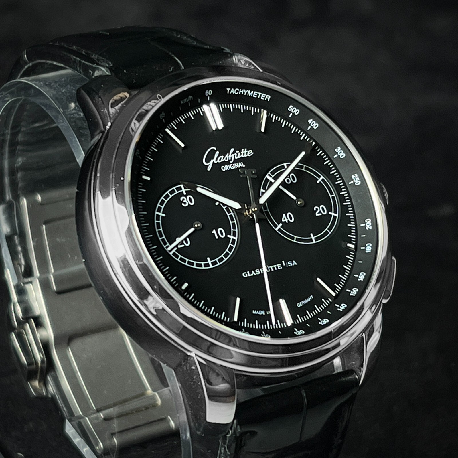 Glashütte Original Senator Chronograph XL 44mm Box & Papers – 1-39-34-20-42-04